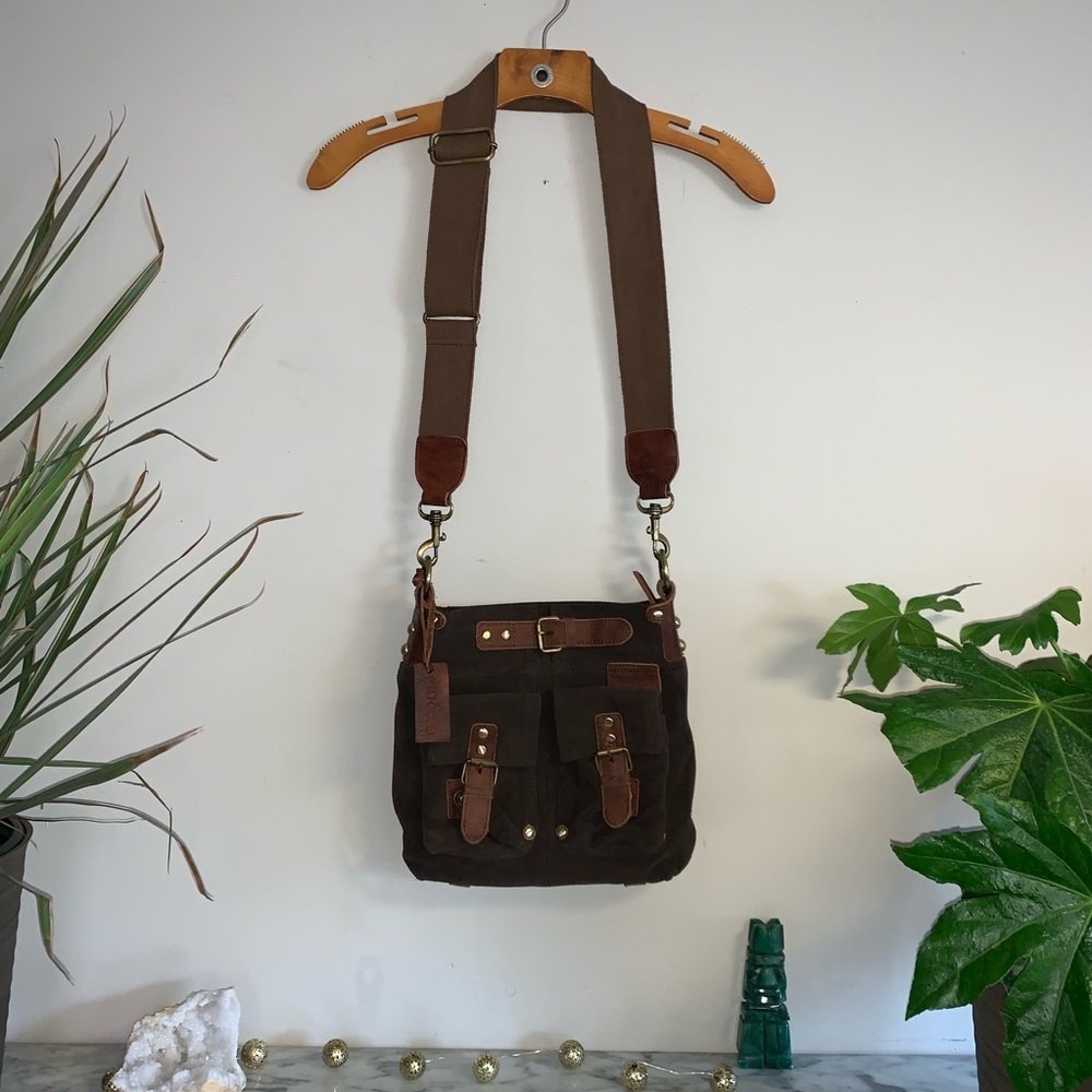 Mo&Co Suede Purse